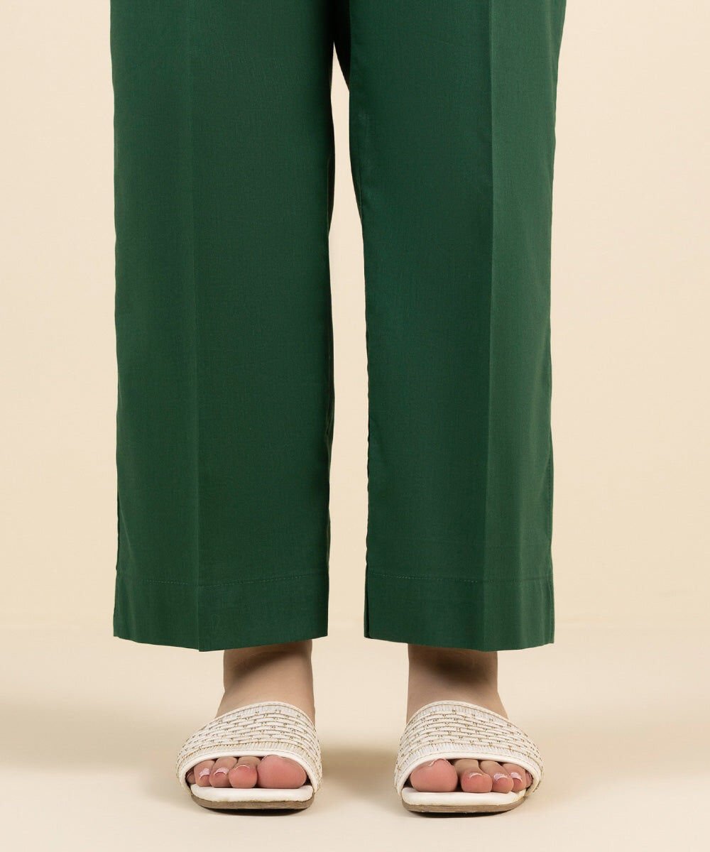 2 Piece Solid Cotton Viscose Suit