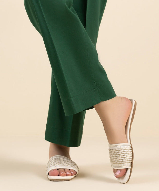 2 Piece Solid Cotton Viscose Suit