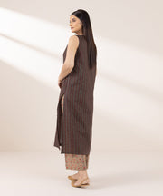 2 PIECE SUIT KHADDAR - Sapphire