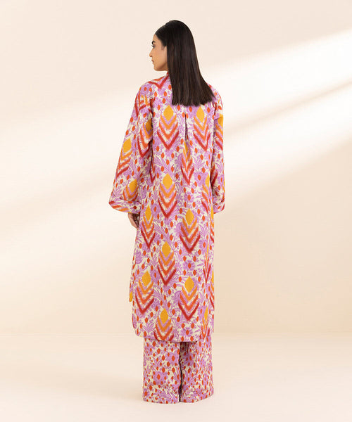 2 PIECE - PRINTED KHADDAR SUIT