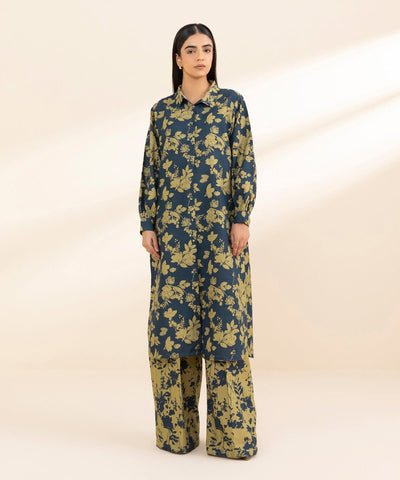 2 PIECE - PRINTED KHADDAR SUIT