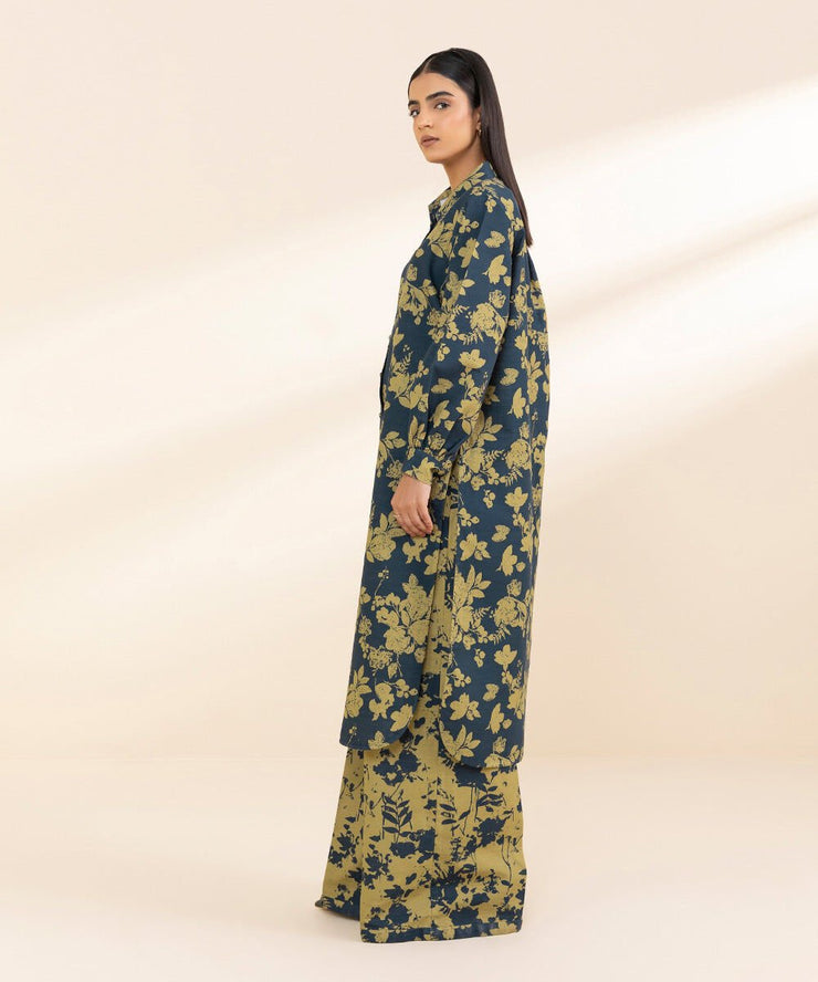 2 PIECE - PRINTED KHADDAR SUIT