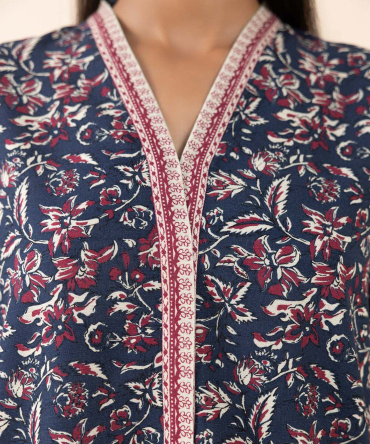 2 PIECE - PRINTED KHADDAR SUIT