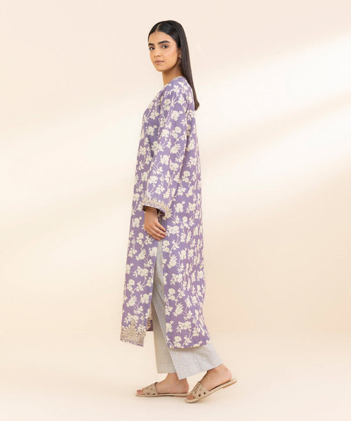 2 PIECE - EMBROIDERED KHADDAR SUIT