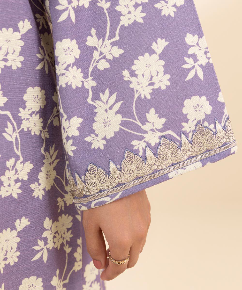 2 PIECE - EMBROIDERED KHADDAR SUIT