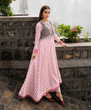 EMBROIDERED KARANDI FLARED SHIRT