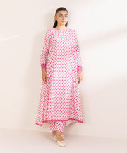 EMBROIDERED KARANDI FLARED SHIRT