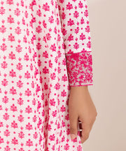 EMBROIDERED KARANDI FLARED SHIRT