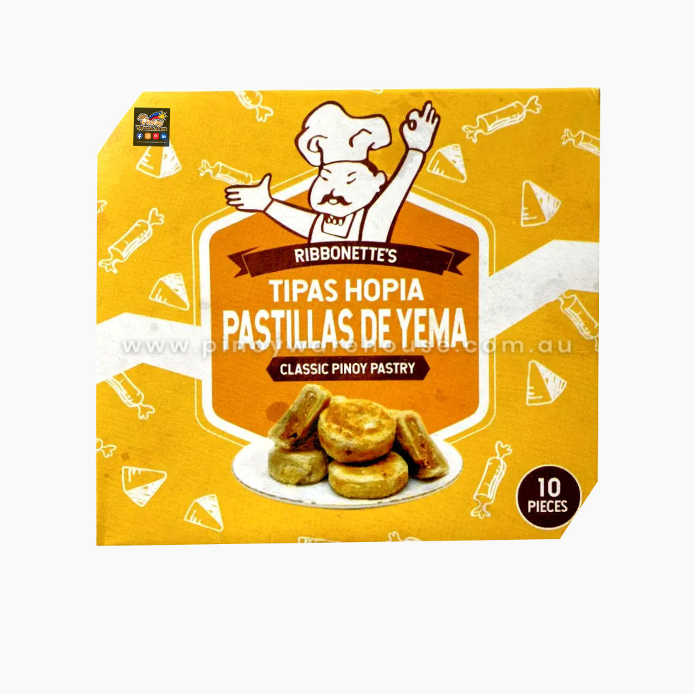 RIBBONETTE'S TIPAS HOPIA PASTILLAS DE YEMA