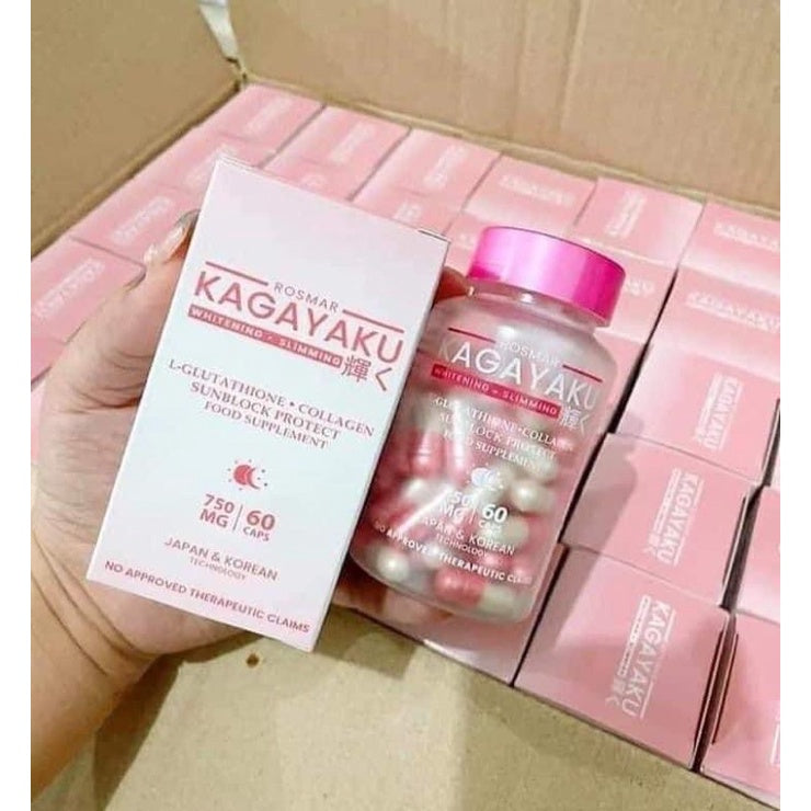 ROSMAR KAGAYAKU WHlTENING & SLlMMING CAPSULES