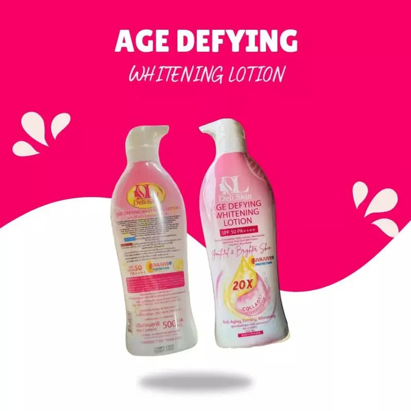 Deli Skin Age Defying Whitening Lotion (SPF 50+++)