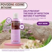 Betadine Povidone-Iodine Antiseptic Feminine Wash - 100ml
