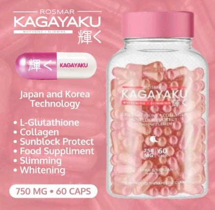 ROSMAR KAGAYAKU WHlTENING & SLlMMING CAPSULES