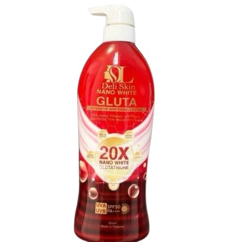 Deli Skin Nano White Gluta Intensive Whitening Lotion (500ml)