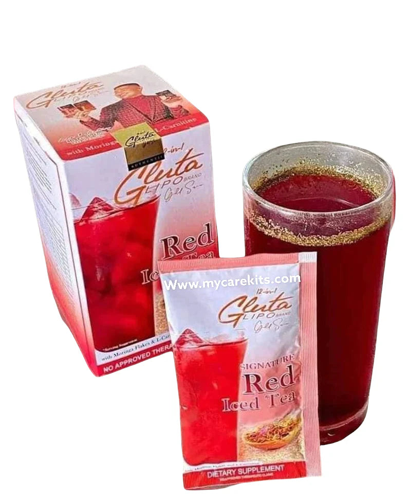 GLUTA LIPO GOLD SERIES RED ICED TEA 12 in 1