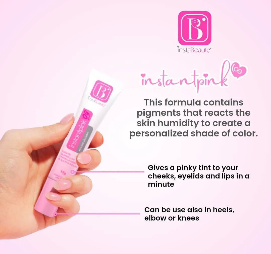 InstaBeaute Instant Pink Blush Cream