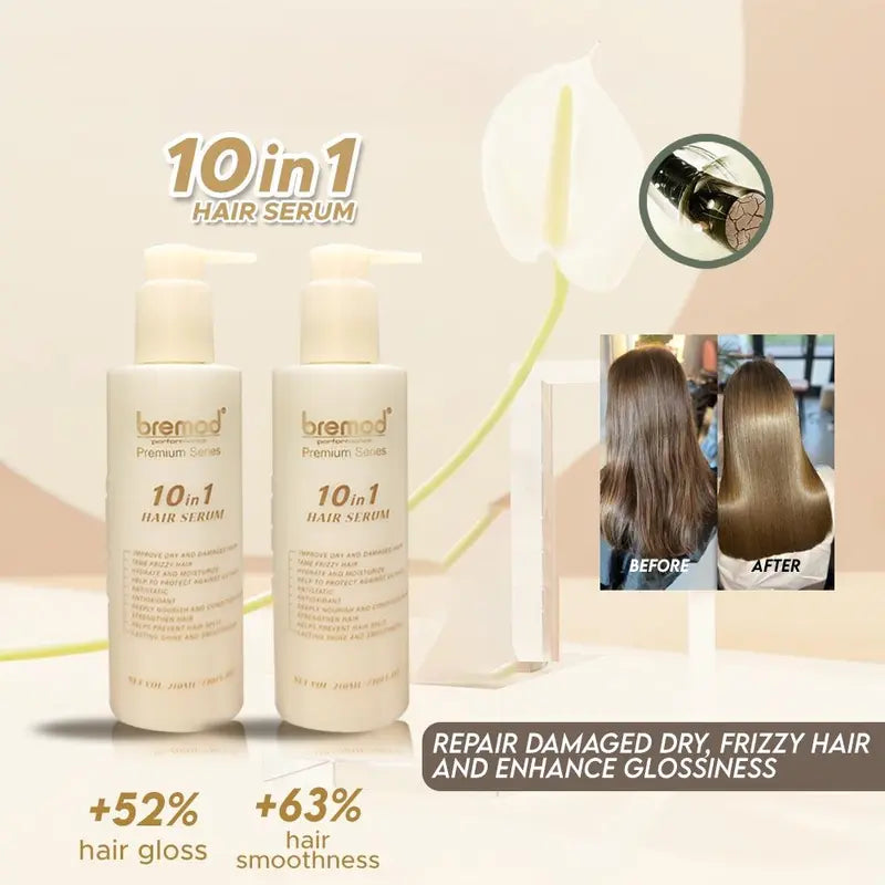Bremod Performance Premium Series 10-in-1 Hair Cream Serum (210ml)