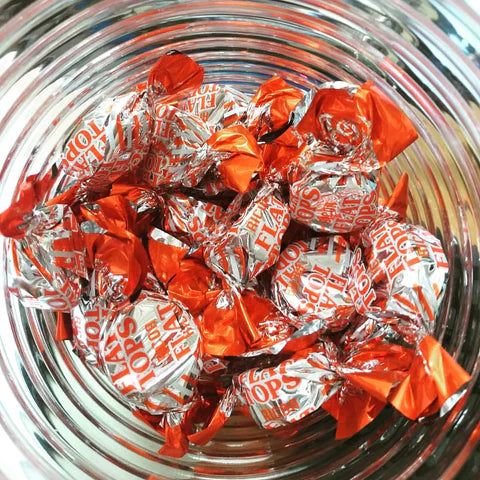 Ricoa Flat Tops Milk Chocolate 150g