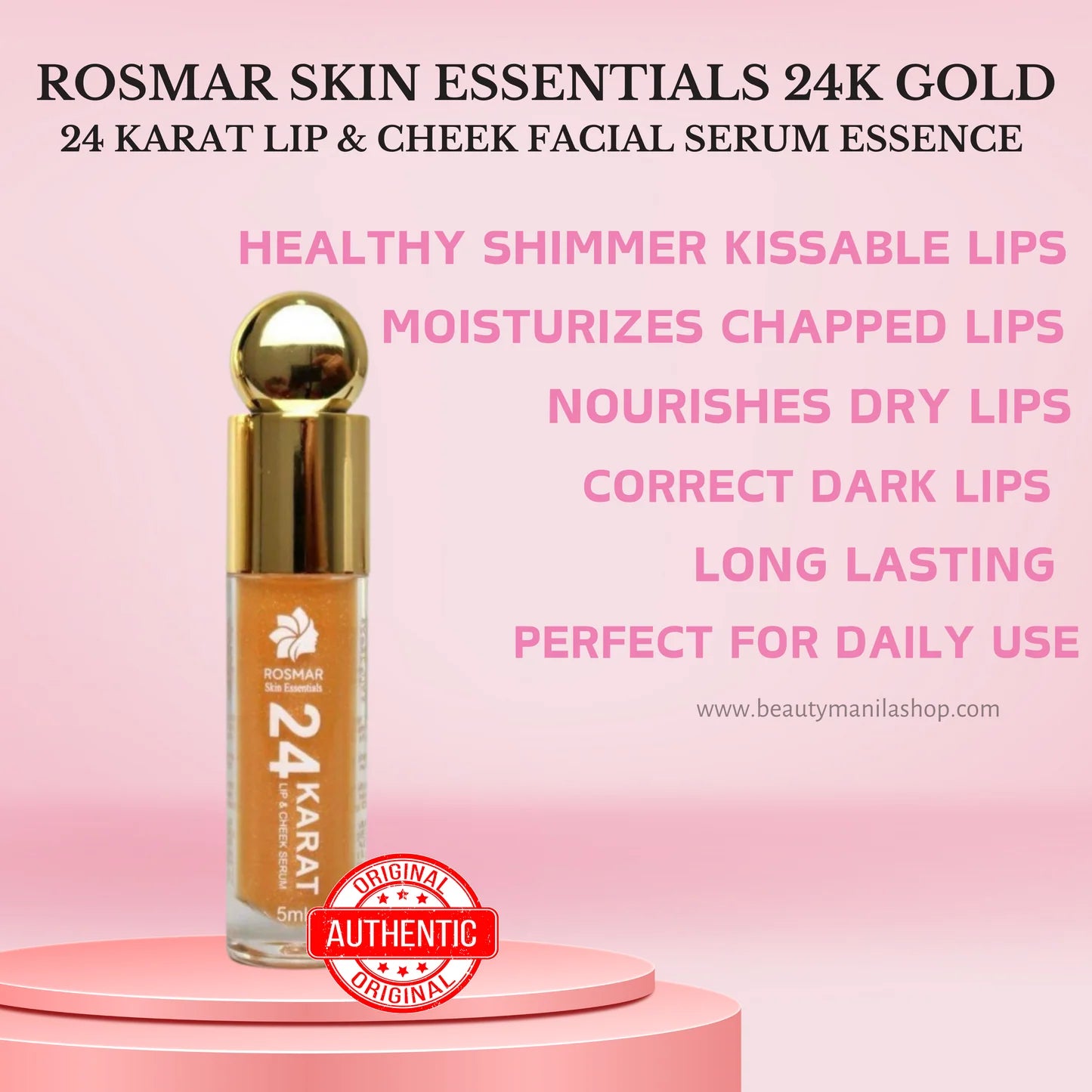 Rosmar Kagayaku 24K Gold Serum